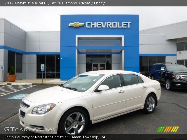 2012 Chevrolet Malibu LT in White Diamond Tricoat