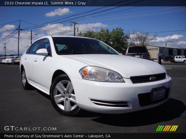 2010 Chevrolet Impala LS in Summit White