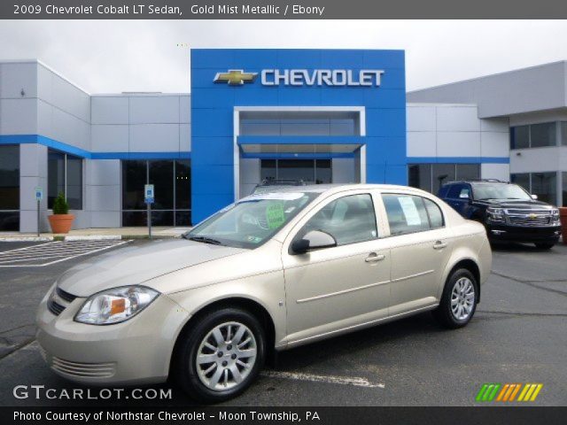 2009 Chevrolet Cobalt LT Sedan in Gold Mist Metallic