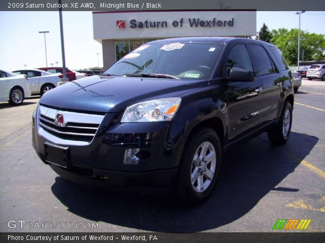 2009 Saturn Outlook XE AWD in Midnight Blue