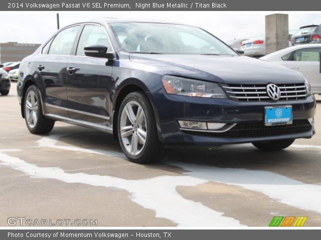 2014 Volkswagen Passat V6 SEL Premium in Night Blue Metallic