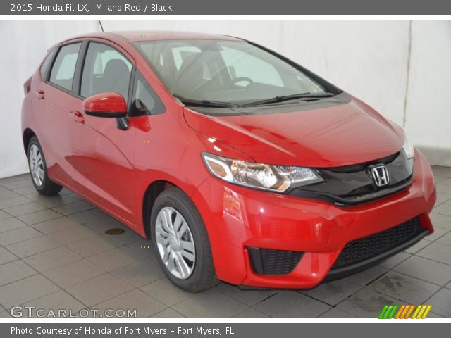 2015 Honda Fit LX in Milano Red