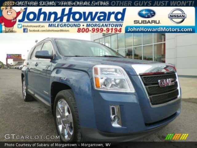 2011 GMC Terrain SLE AWD in Steel Blue Metallic