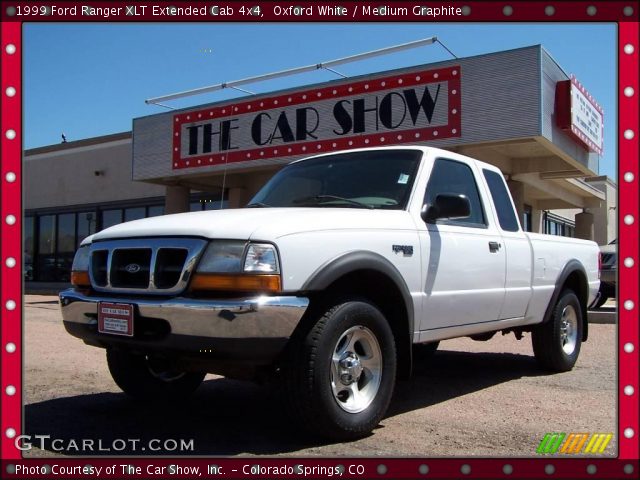 1999 Ford Ranger XLT Extended Cab 4x4 in Oxford White