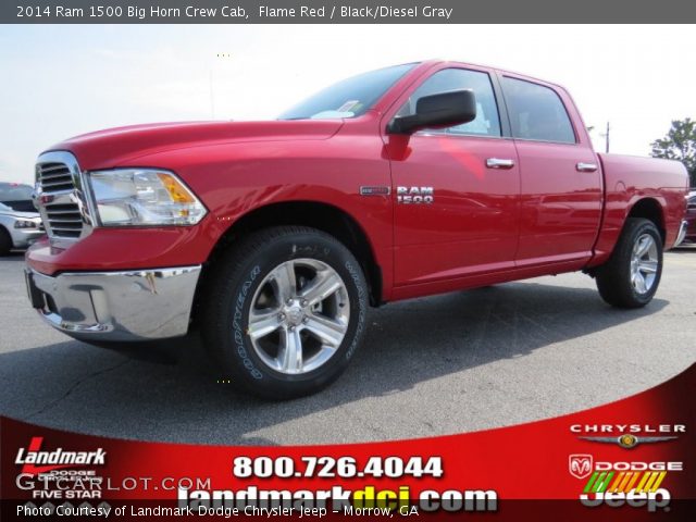 2014 Ram 1500 Big Horn Crew Cab in Flame Red