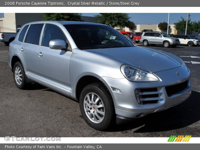 2008 Porsche Cayenne Tiptronic in Crystal Silver Metallic