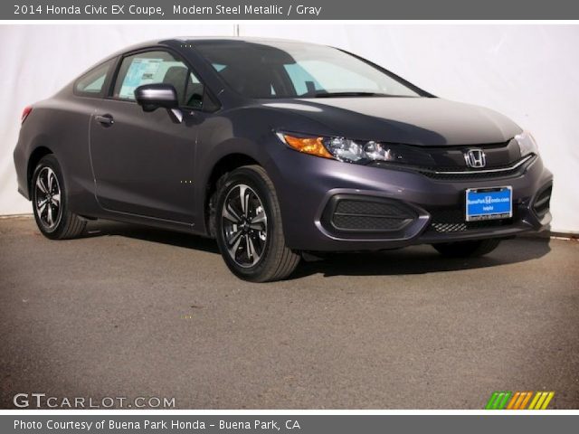 2014 Honda Civic EX Coupe in Modern Steel Metallic