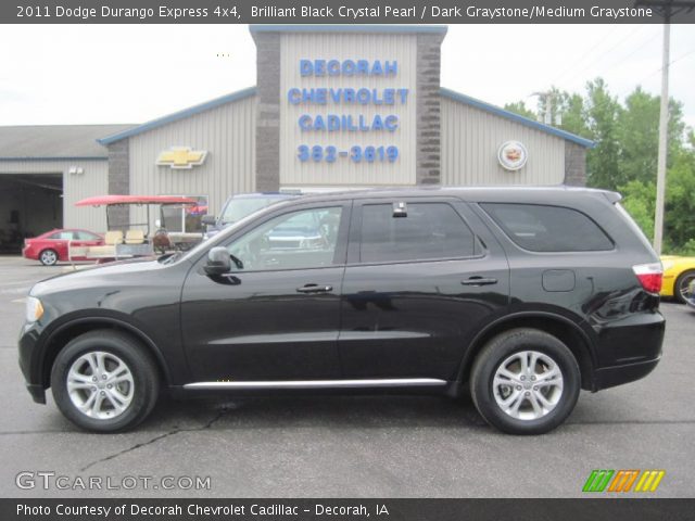2011 Dodge Durango Express 4x4 in Brilliant Black Crystal Pearl