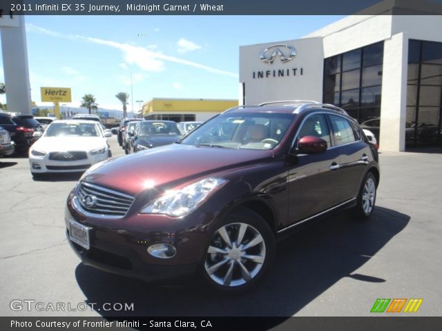 2011 Infiniti EX 35 Journey in Midnight Garnet