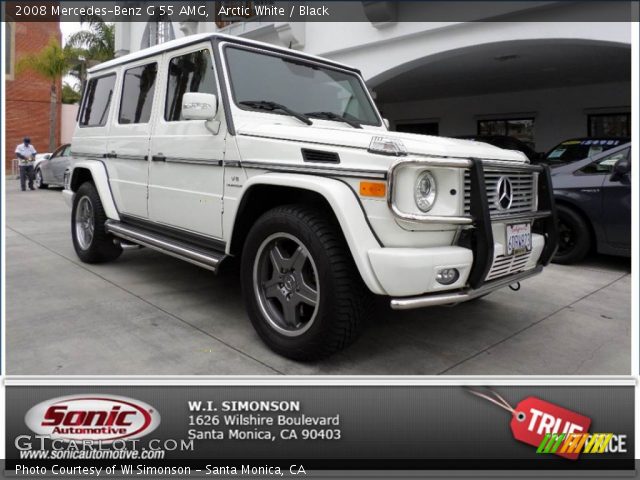 2008 Mercedes-Benz G 55 AMG in Arctic White