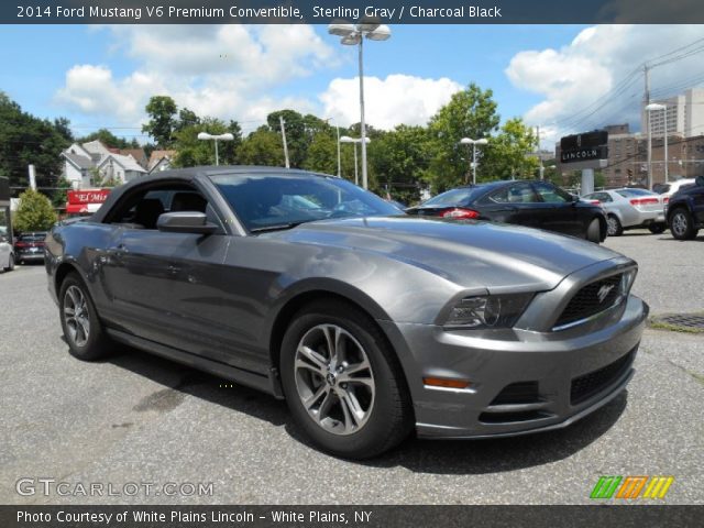 2014 Ford Mustang V6 Premium Convertible in Sterling Gray