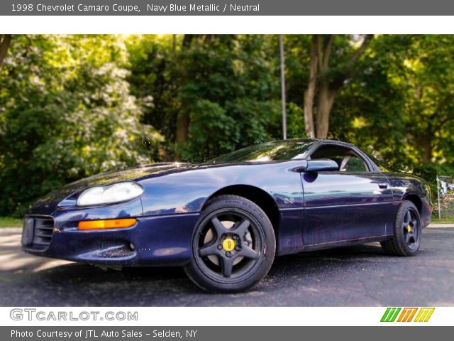1998 Chevrolet Camaro Coupe in Navy Blue Metallic