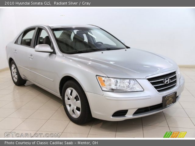 2010 Hyundai Sonata GLS in Radiant Silver