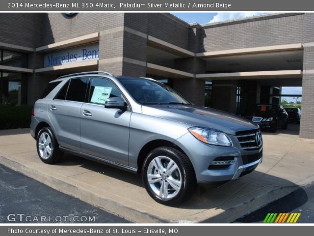 2014 Mercedes-Benz ML 350 4Matic in Paladium Silver Metallic