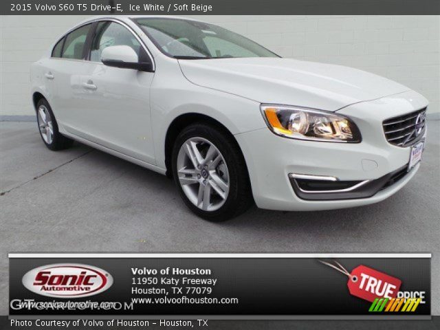 2015 Volvo S60 T5 Drive-E in Ice White