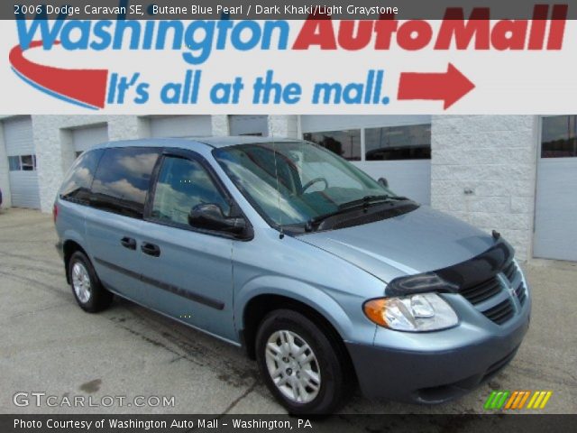 2006 Dodge Caravan SE in Butane Blue Pearl