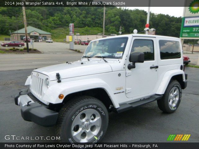 2014 Jeep Wrangler Sahara 4x4 in Bright White