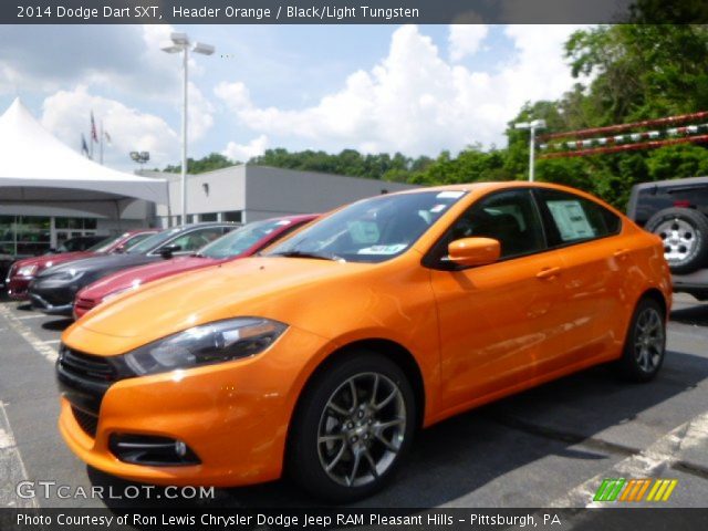2014 Dodge Dart SXT in Header Orange