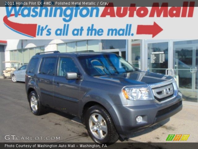 2011 Honda Pilot EX 4WD in Polished Metal Metallic