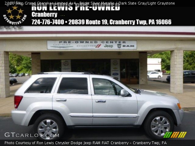 2010 Jeep Grand Cherokee Limited 4x4 in Bright Silver Metallic