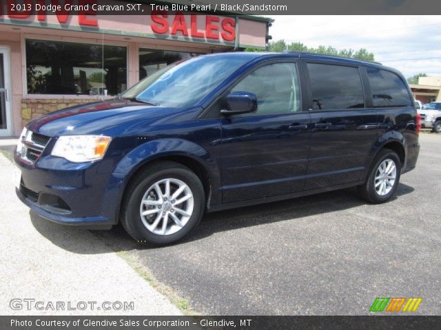 2013 Dodge Grand Caravan SXT in True Blue Pearl