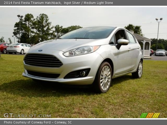 2014 Ford Fiesta Titanium Hatchback in Ingot Silver