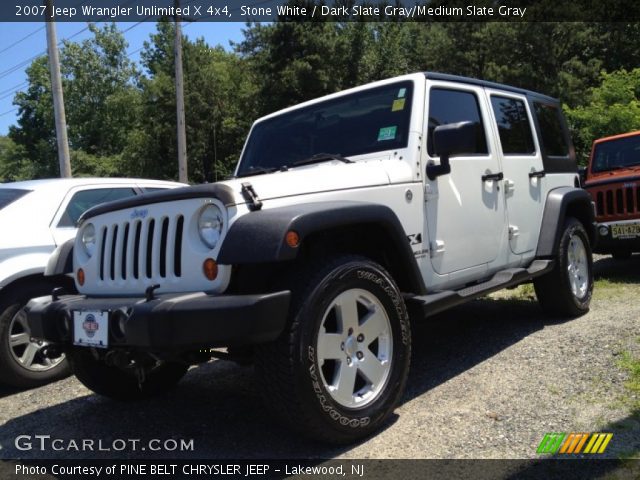 2007 Jeep Wrangler Unlimited X 4x4 in Stone White