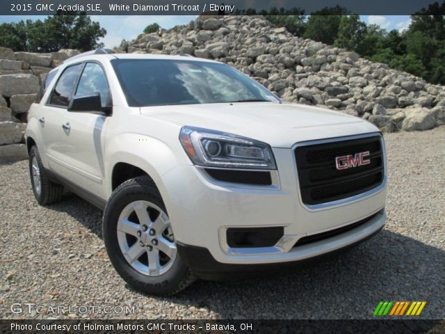2015 GMC Acadia SLE in White Diamond Tricoat