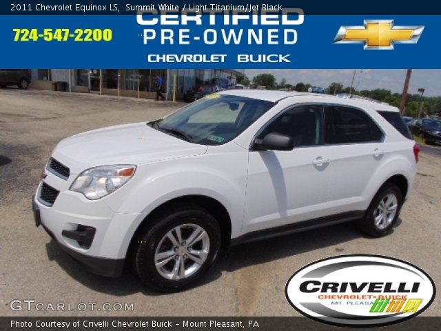 2011 Chevrolet Equinox LS in Summit White