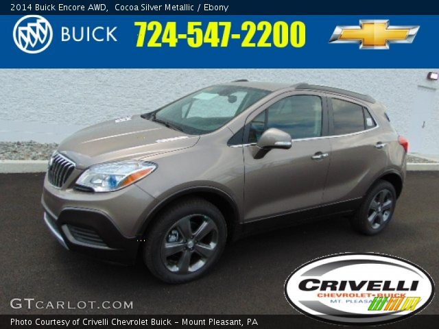 2014 Buick Encore AWD in Cocoa Silver Metallic