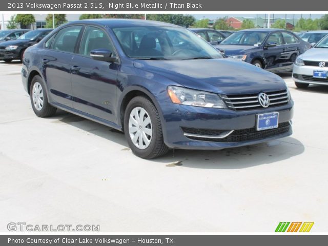 2013 Volkswagen Passat 2.5L S in Night Blue Metallic