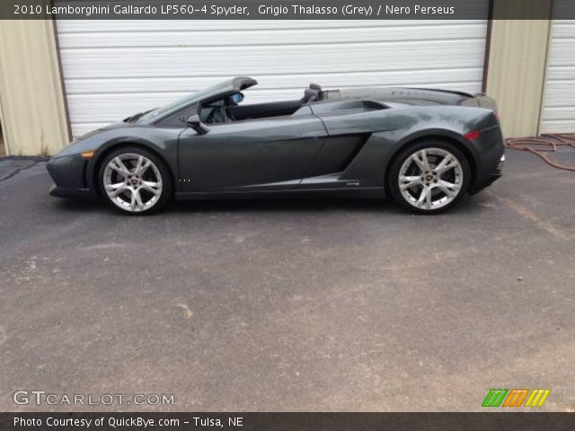 2010 Lamborghini Gallardo LP560-4 Spyder in Grigio Thalasso (Grey)