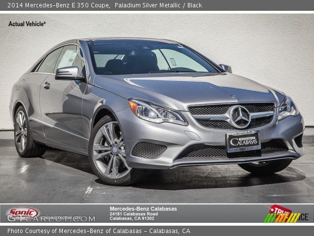 2014 Mercedes-Benz E 350 Coupe in Paladium Silver Metallic