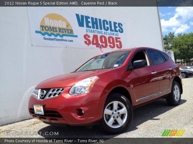 2012 Nissan Rogue S Special Edition AWD in Cayenne Red