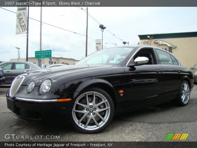 2007 Jaguar S-Type R Sport in Ebony Black