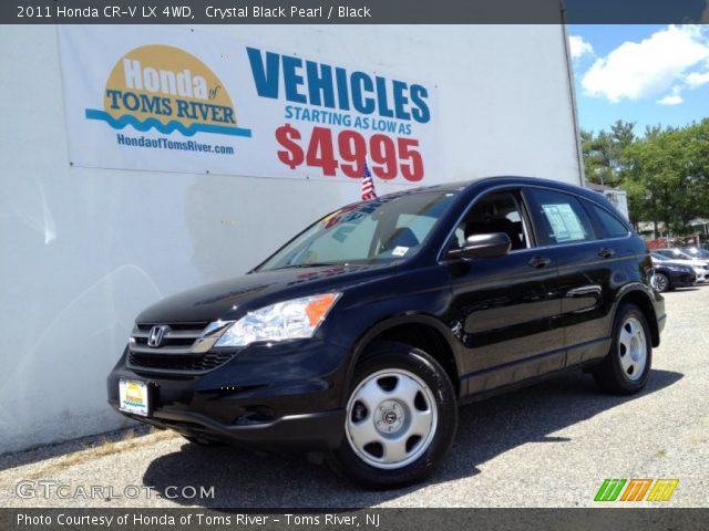 2011 Honda CR-V LX 4WD in Crystal Black Pearl