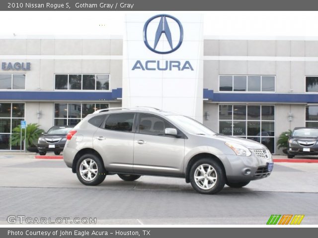 2010 Nissan Rogue S in Gotham Gray