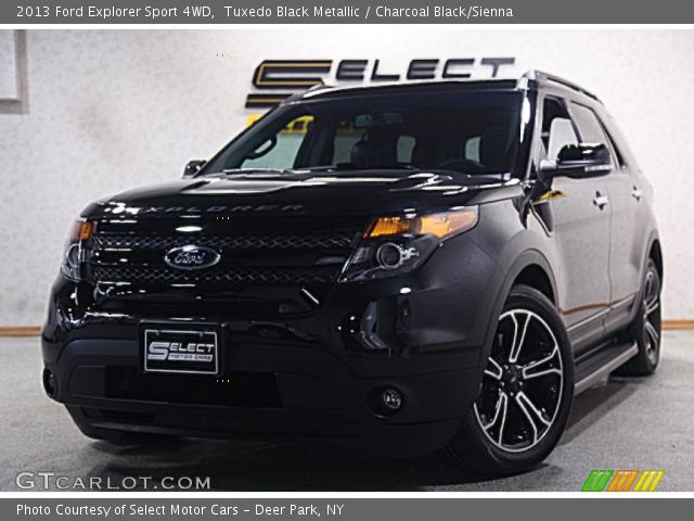 2013 Ford Explorer Sport 4WD in Tuxedo Black Metallic