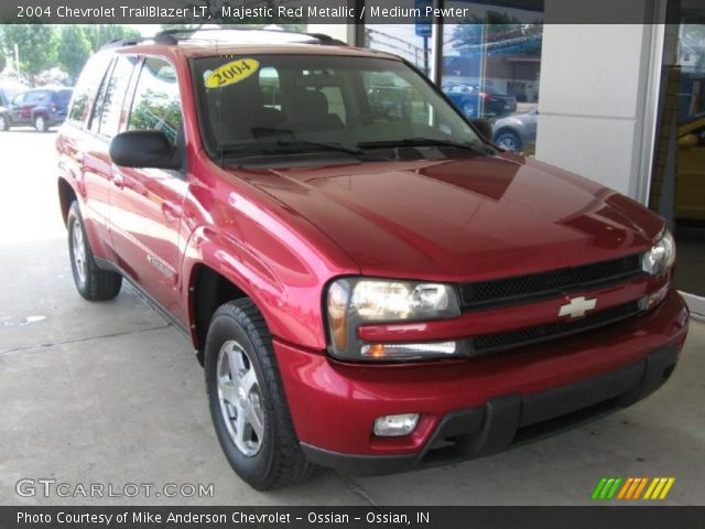 2004 Chevrolet TrailBlazer LT in Majestic Red Metallic