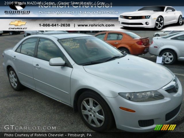 2006 Mazda MAZDA6 i Sedan in Glacier Silver Metallic