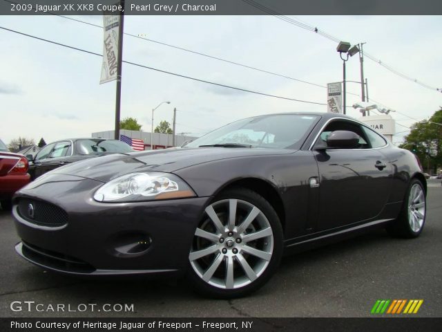 2009 Jaguar XK XK8 Coupe in Pearl Grey