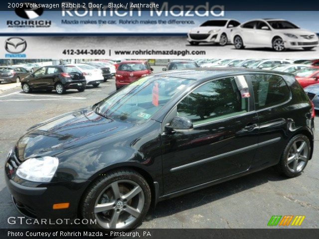 2009 Volkswagen Rabbit 2 Door in Black