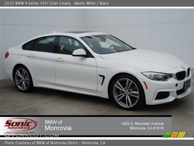 2015 BMW 4 Series 435i Gran Coupe in Alpine White