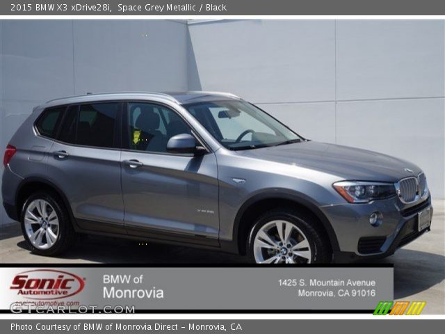 2015 BMW X3 xDrive28i in Space Grey Metallic