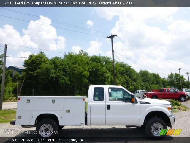 2015 Ford F250 Super Duty XL Super Cab 4x4 Utility in Oxford White