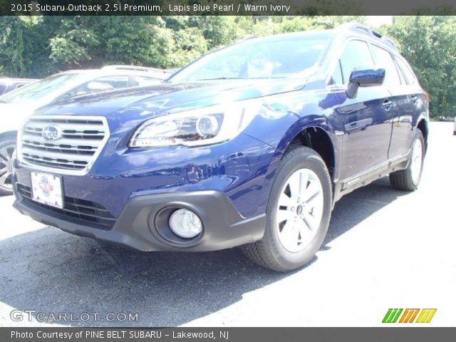 2015 Subaru Outback 2.5i Premium in Lapis Blue Pearl