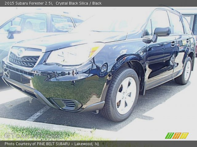 2015 Subaru Forester 2.5i in Crystal Black Silica