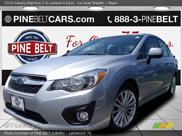 2014 Subaru Impreza 2.0i Limited 4 Door in Ice Silver Metallic