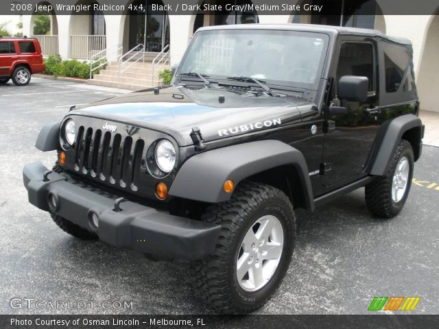 2008 Jeep Wrangler Rubicon 4x4 in Black