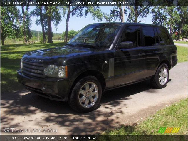 2008 Land Rover Range Rover V8 HSE in Tonga Green Pearlescent